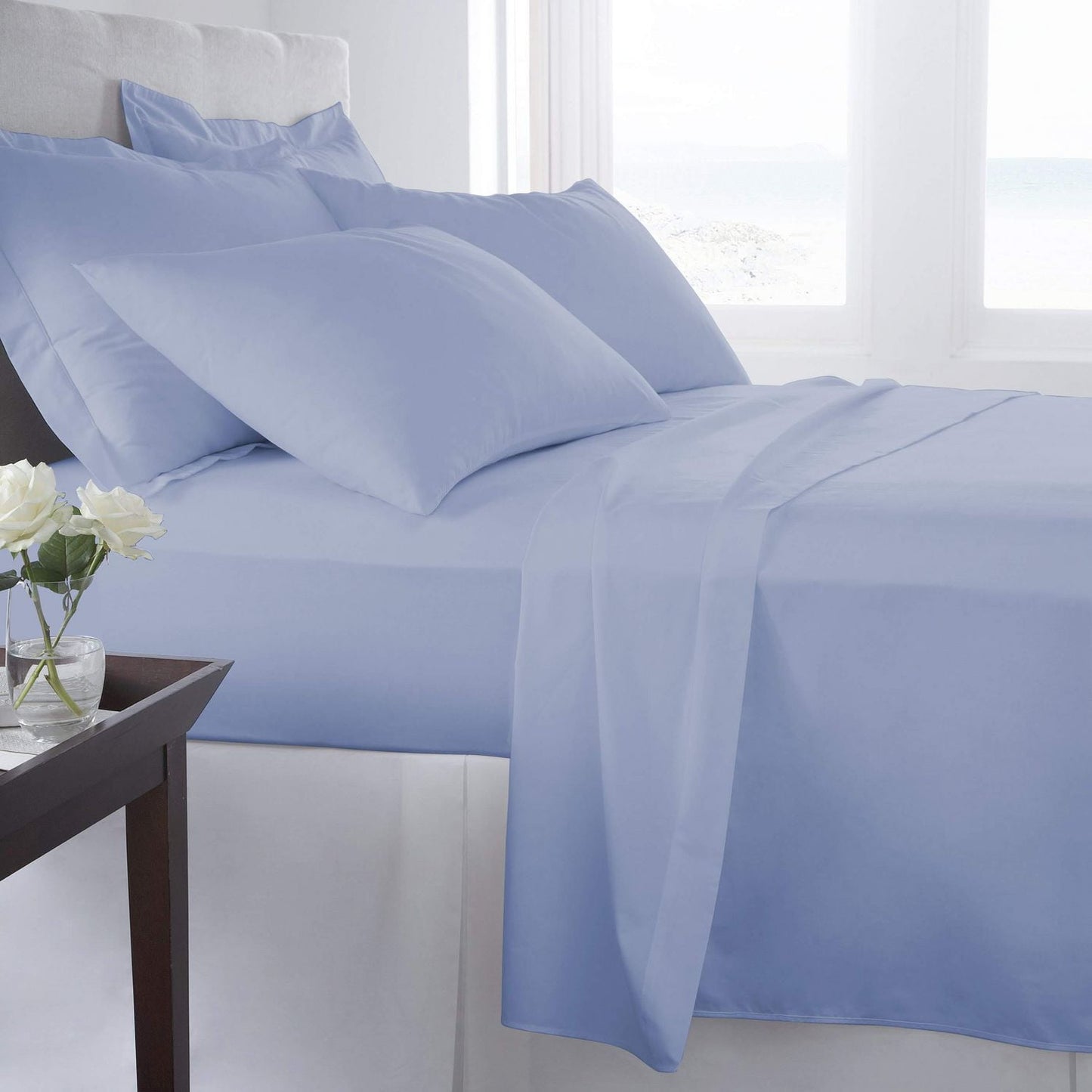 Parures de draps en coton peigné 500 fils Johnson Home
