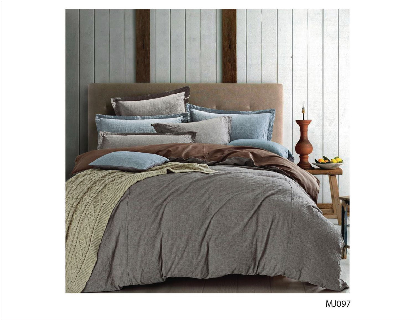 Ensemble de Literie 5 Pièces Johnson Home Thompson (Grand Lit)