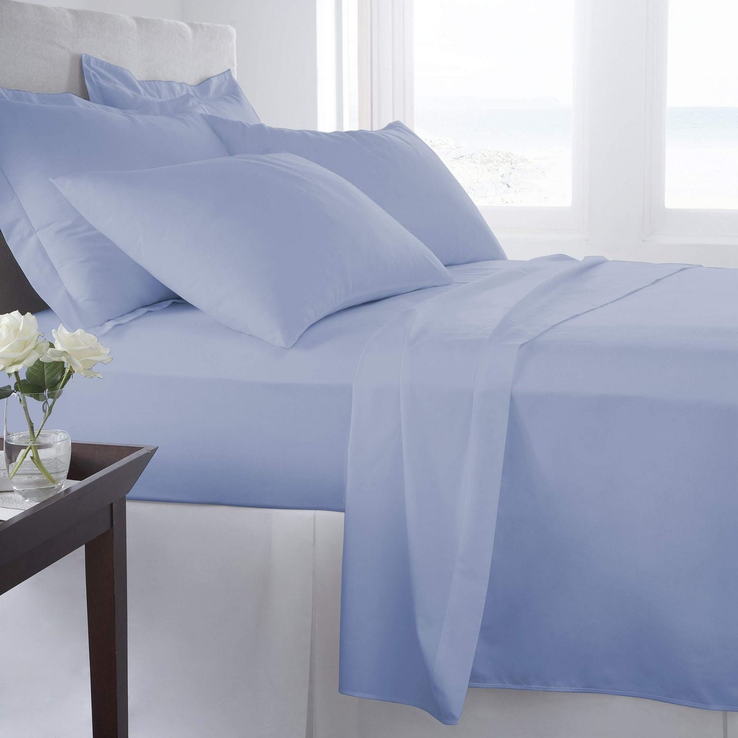 Johnson Home Combed Cotton Sheet Sets with 500 Thread Count