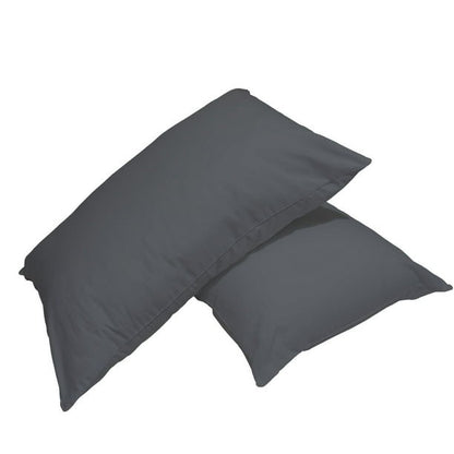 Johnson Home 500 TC Pillowcases – Soft Cotton Pillow Covers in Assorted Colors & Sizes