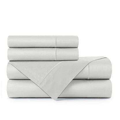 Johnson Home 500 Thread Count Liquid Cotton Sheet Set – Ultra-Soft, Smooth & Breathable Bedding Sheets