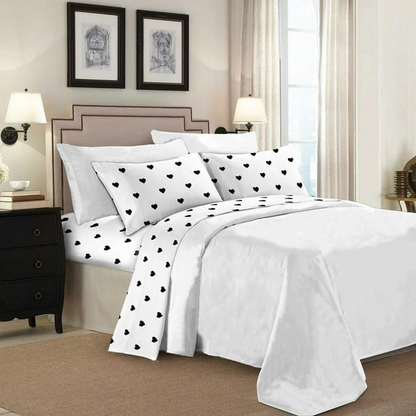 Home Premium 160 GSM Ultra Plush Sheet Set – Breathable, Durable & Soft Cozy Bedding Sheets