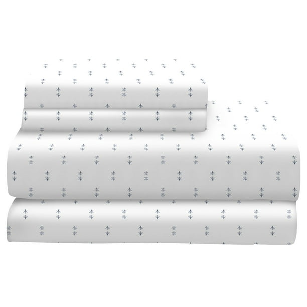 Johnson Home 200 Thread Count Cotton Sheet Set – Soft, Breathable & Comfortable Bedding Sheets