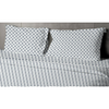 Home 200 Thread Count Organic Cotton Sheet Set Indigo Tie Dye