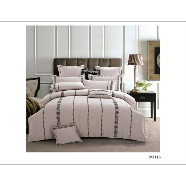 Home 200 TC Fashion Bedding Cotton Yarn Duvet Cover Sets