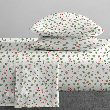 Home 144 Thread Count Cotton Printed Sheet Sets