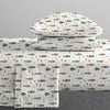 Home 144 Thread Count Cotton Printed Sheet Sets