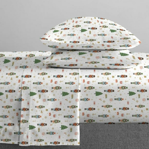 Home 144 Thread Count Cotton Printed Sheet Sets