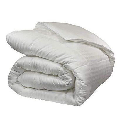 Johnson Home Lightweight Down Alternative Duvet – All Season Hypoallergenic Quilted Duvet Insert & Comforter