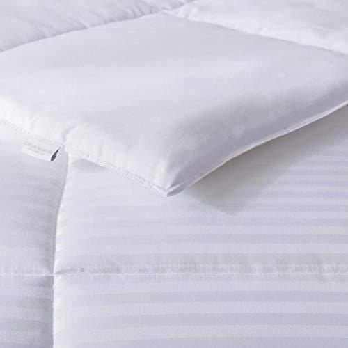 Johnson Home Lightweight Down Alternative Duvet – All Season Hypoallergenic Quilted Duvet Insert & Comforter
