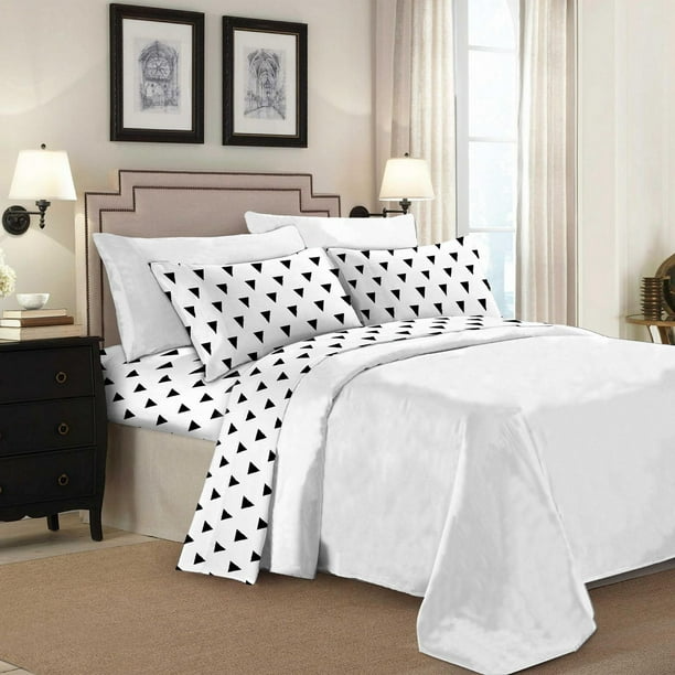 Home Premium 160 GSM Ultra Plush Sheet Set – Breathable, Durable & Soft Cozy Bedding Sheets