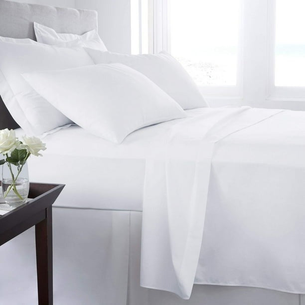 Johnson Home 500 Thread Count Liquid Cotton Sheet Set – Ultra-Soft, Smooth & Breathable Bedding Sheets