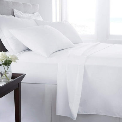Johnson Home 500 Thread Count Liquid Cotton Sheet Set – Ultra-Soft, Smooth & Breathable Bedding Sheets