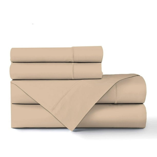 Parure de lit en bambou 450 fils au pouce carré