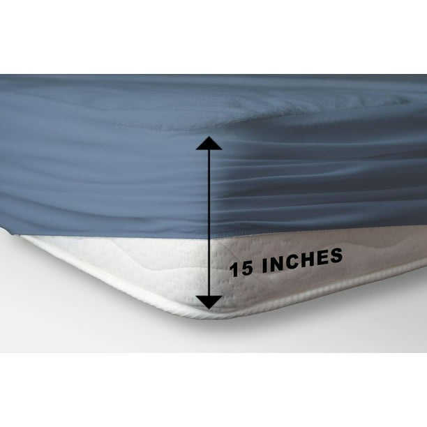 Textile City 200 Thread Count Cotton Sheet Set – Soft, Breathable & Comfortable Bedding Sheets