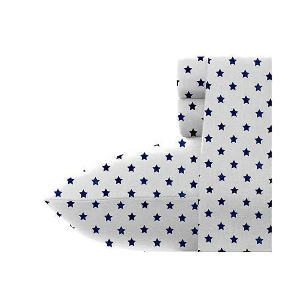 Home Premium 160 GSM Ultra Plush Cotton Flannel Sheet Set Cozy Bed Sheets