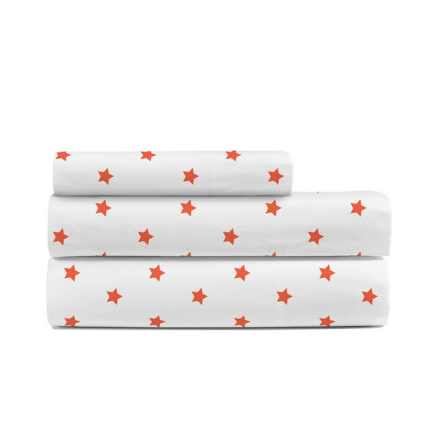 Johnson Home 200 TC Printed Cotton Twin Sheet Set – Soft, Breathable & Comfortable Bedding Sheets