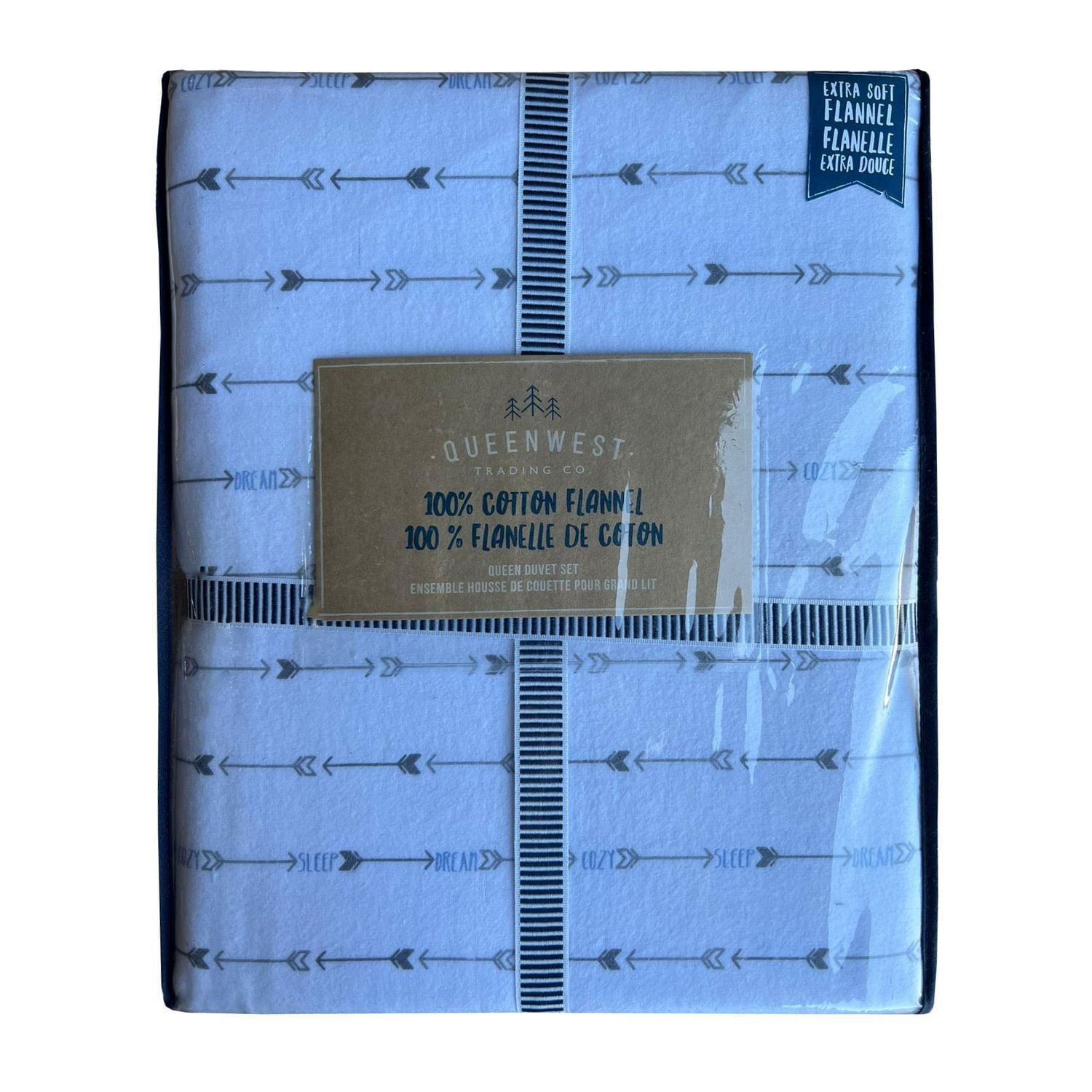 Johnson Home Flannel Duvet Cover Bedding Set