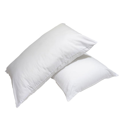 Taies d'oreiller King en coton liquide 500 fils Johnson Home, coloris indigo vintage