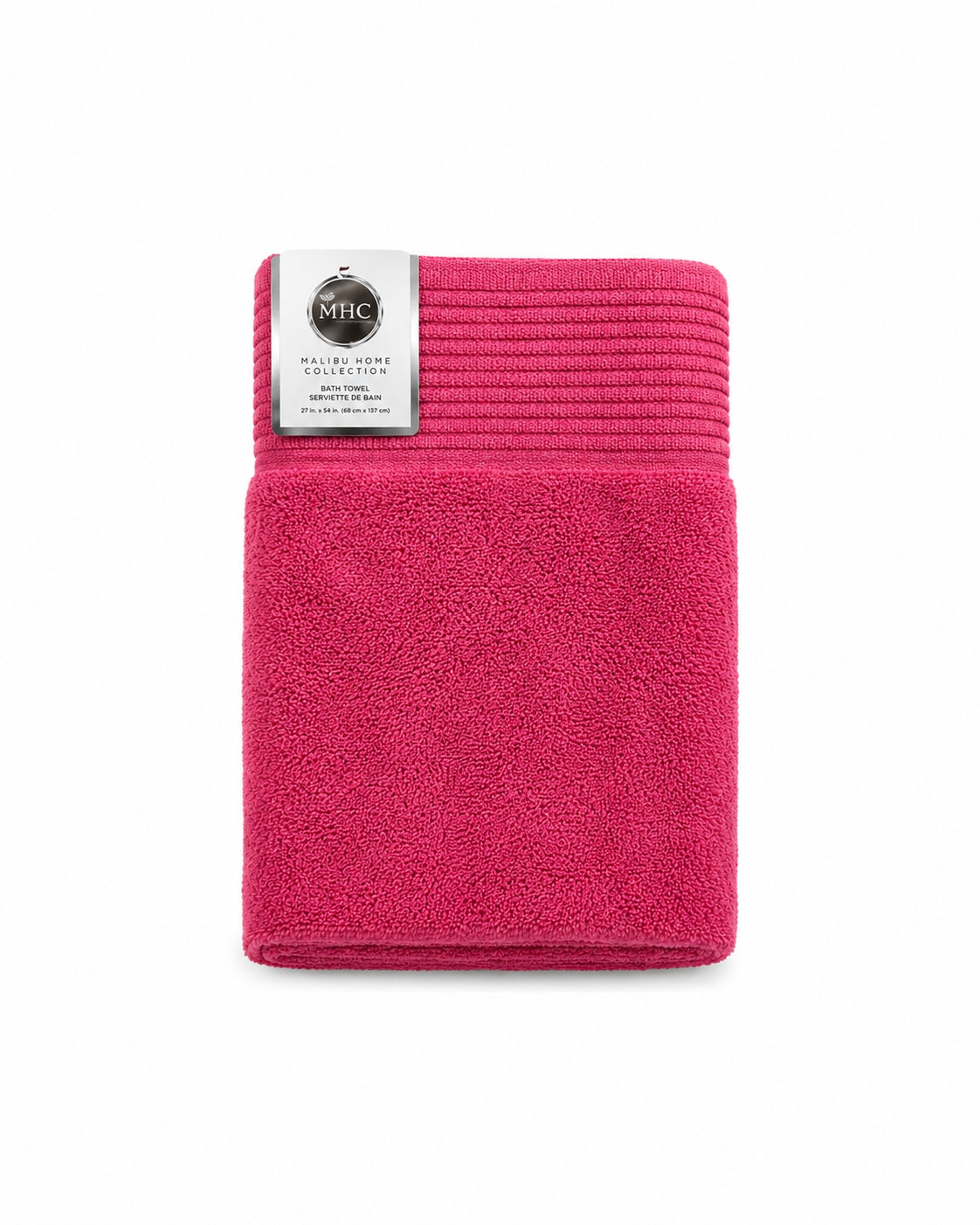 MHC Fruit Dove Bath Towel – 625 GSM Combed Cotton, 27" x 54", Solid Color