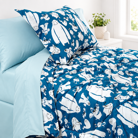 Parure de lit 8 pièces Johnson Home 250 g/m² – Taille double