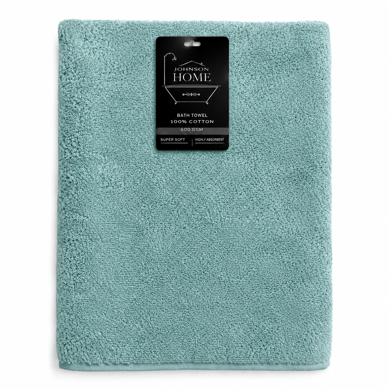 Johnson Home Assorted Bath Towel – 620 GSM Cotton, 27" x 52", Solid Color