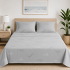 Parure de draps en jacquard de coton 300 fils Johnson Home