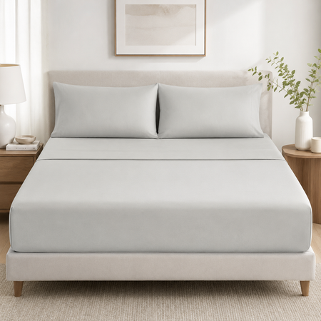 Parures de draps en coton liquide 500 fils de Johnson Home