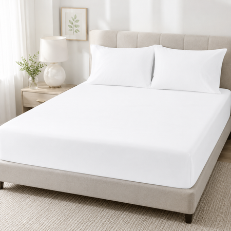 Draps-housses en coton 300 fils de Johnson Home