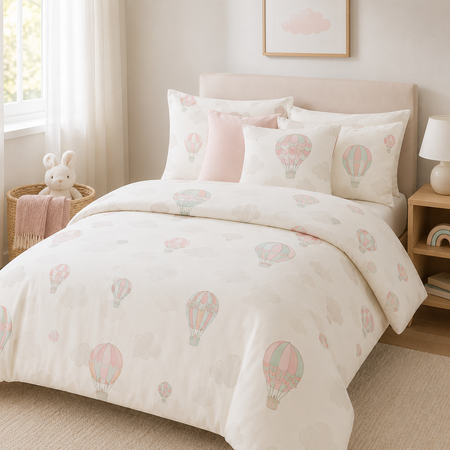 Home 200 TC Bed Sheet Set Printed Cotton Sheets