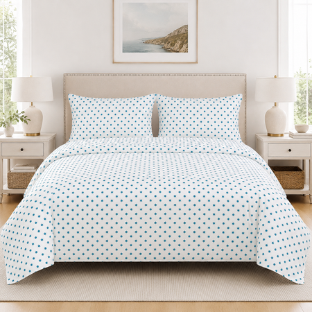 Parure de draps en flanelle de coton ultra-douce 160 g/m² Home Premium