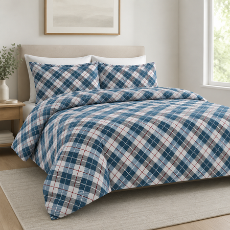 Home Premium 160 GSM Ultra Plush Cozy Bed Sheets – Gray Soft, Warm & Comfortable Bedding Set