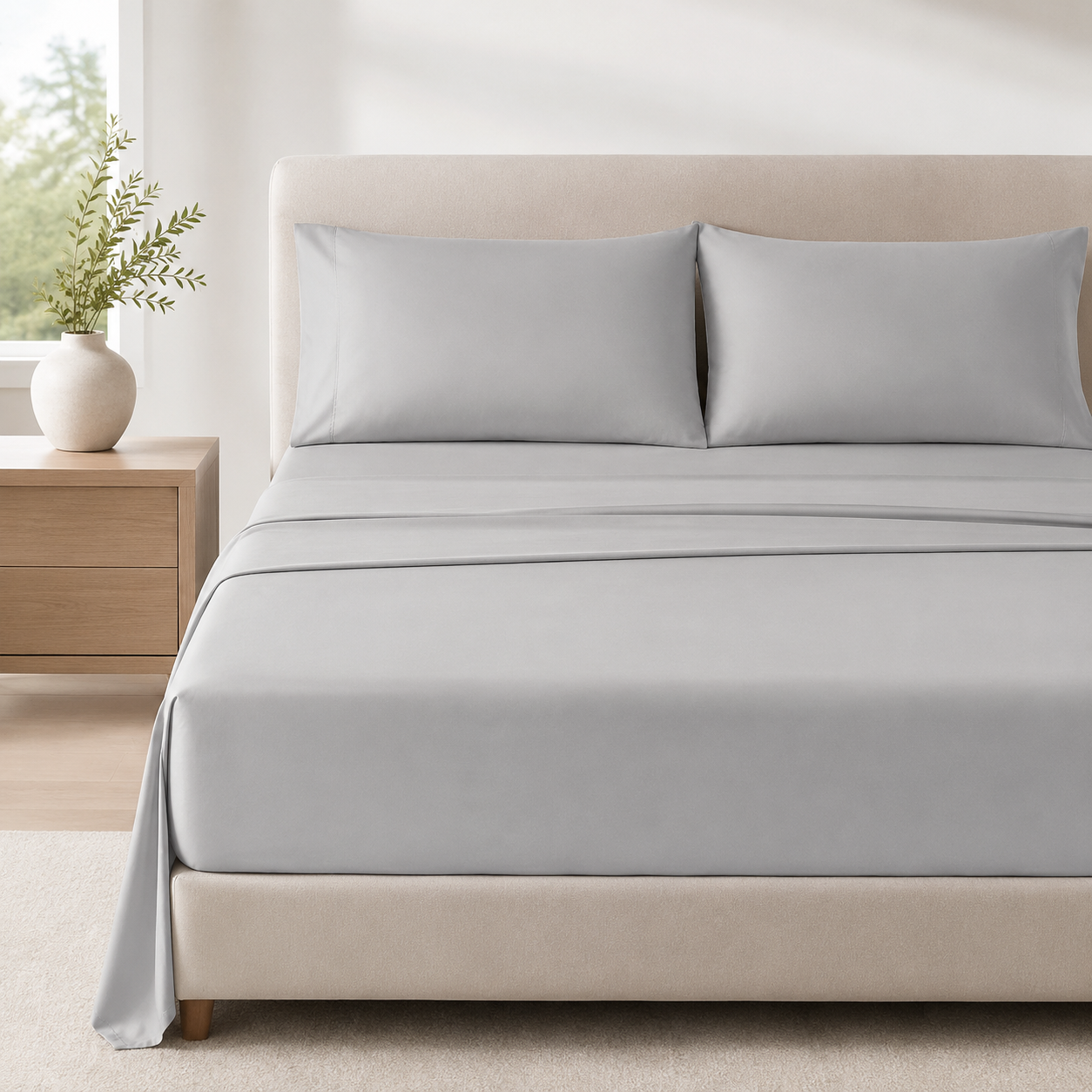Parure de draps Johnson Home 600 fils/pouce - 100 % coton