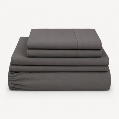 Johnson Home Fashions 700 TC 100% Pima Cotton Sateen Sheet Set – Soft, Smooth & Luxury Bedding Sheets