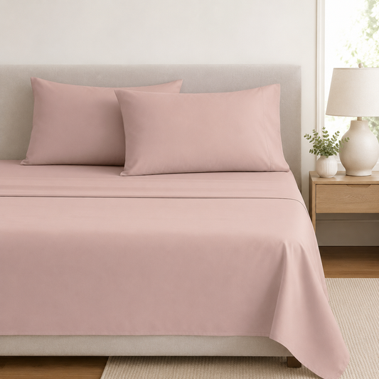 Johnson Home 600 Thread Count Egyptian Cotton Sheet Set – Soft, Breathable & Premium Bedding Sheets