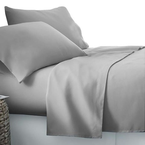 Cotton Bed Sheet Sets, 300 Thread Count, Johnson Home Fashions