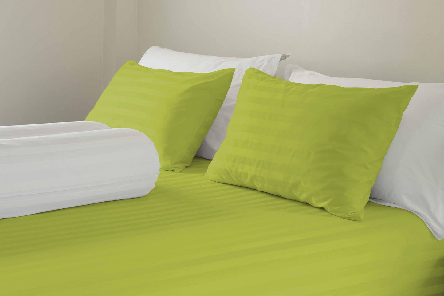 Johnson Home Cotton Duvet Cover Set – Twin Size Stripe Bedding Set, Soft & Breathable