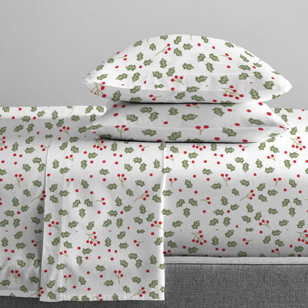 Johnson Home 144 Thread Count Cotton Printed Sheet Set – Soft, Lightweight & Comfortable Bedding Sheets