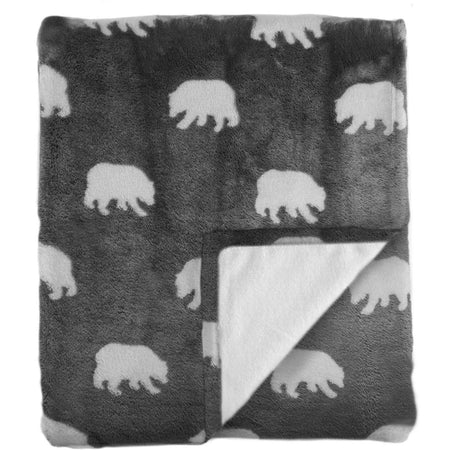 Johnson Home Polyester 450 GSM Plush Blanket