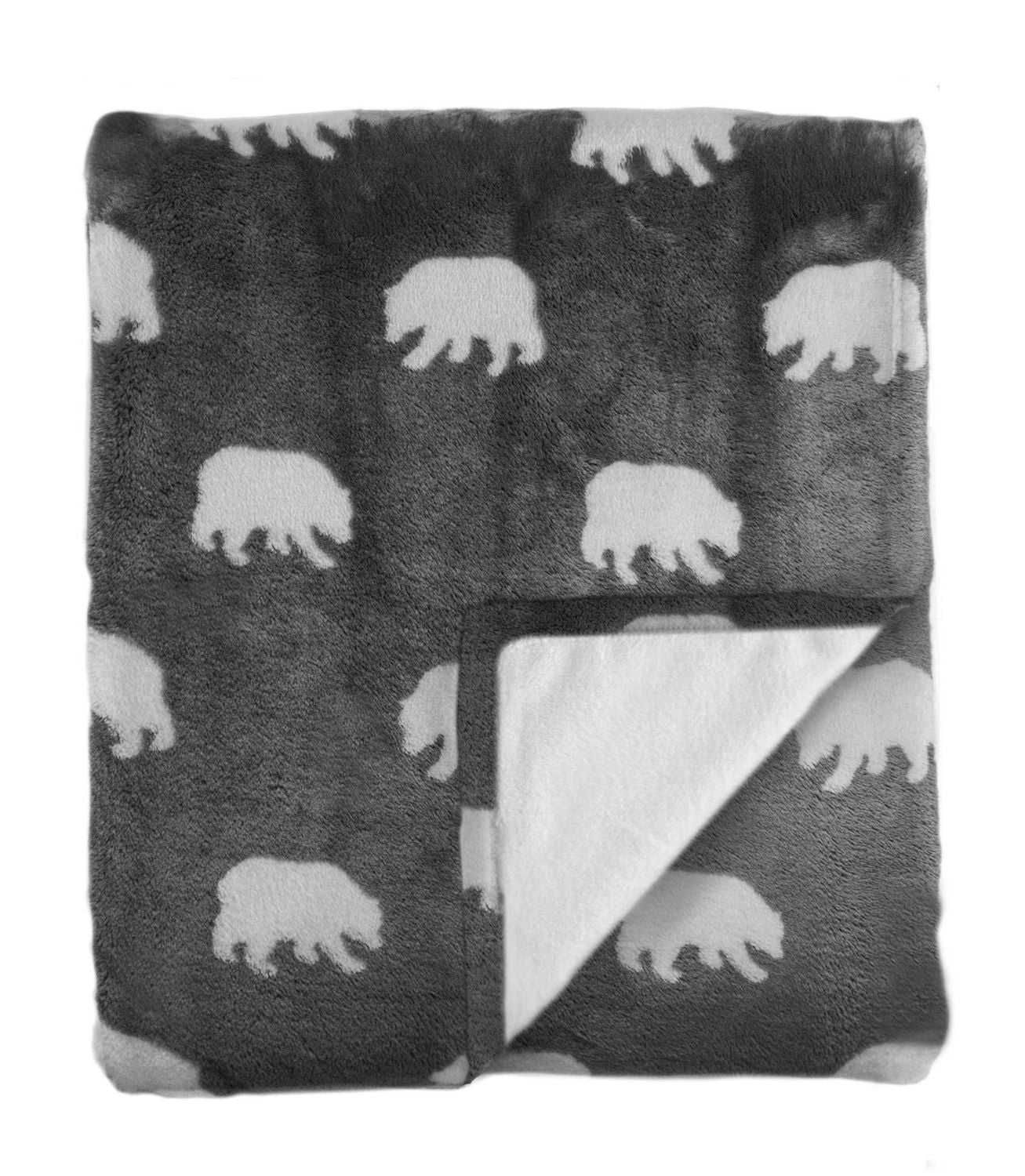 Johnson Home Polyester 450 GSM Plush Blanket